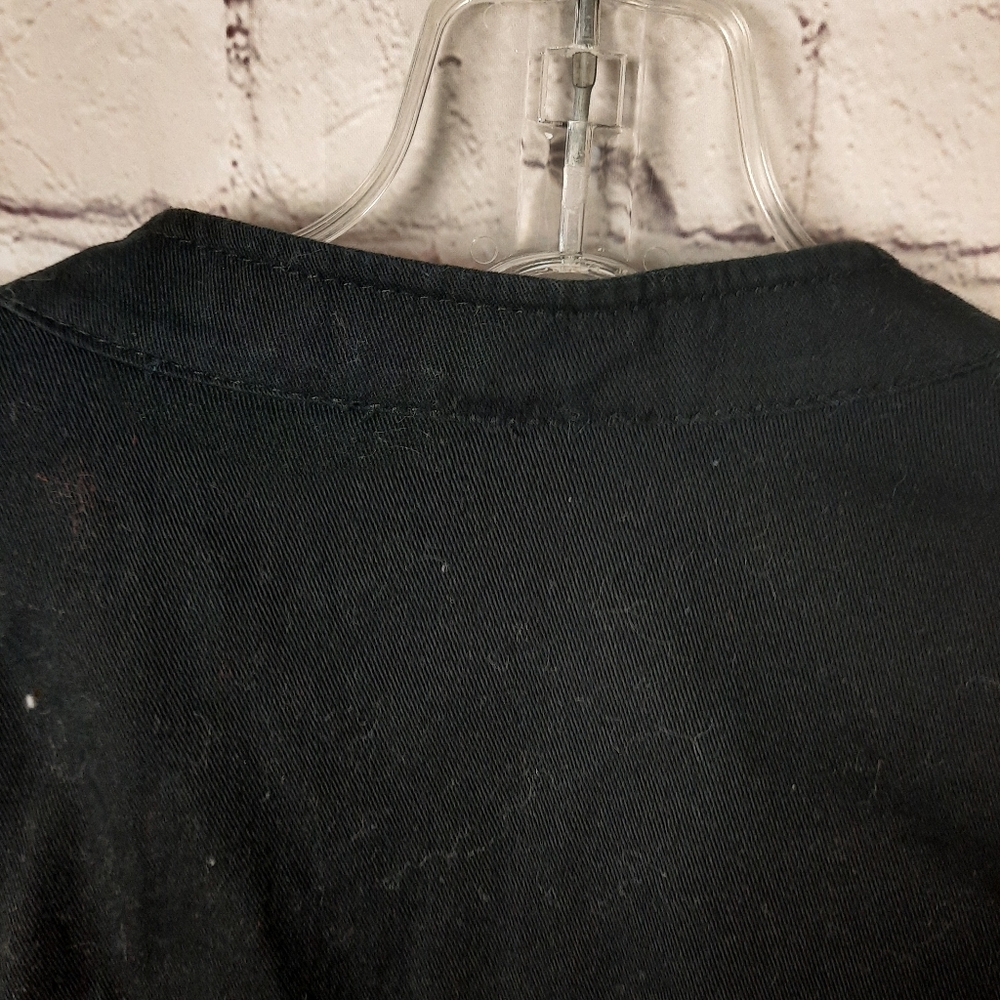 2X Torrid Black Open Front Twill Military Jacket - Picture 6 of 10